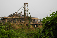 Abandoned structure in Sainyabuli