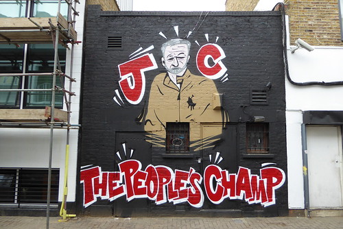 Jeremy Corbyn graffiti, Camden