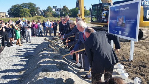 Groundbreaking for Lowell Justice Center