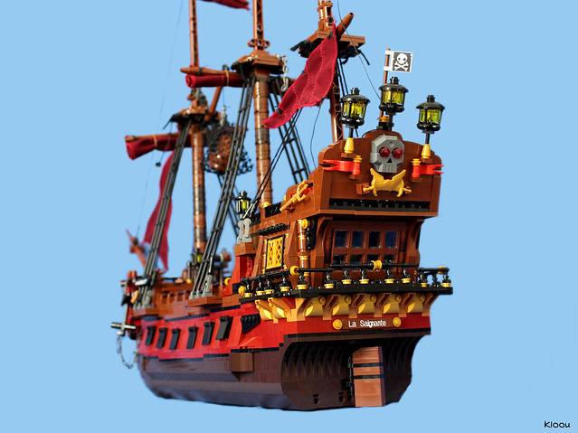 Pirate ship : La Saignante