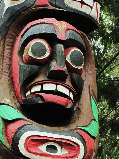 Totemic face | | By: GerryT | Flickr - Photo Sharing!