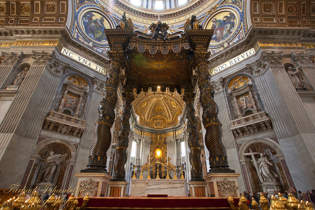 St. Peter's Basilica (Altar), Vatican City, Rome - Italy 1… | Flickr
