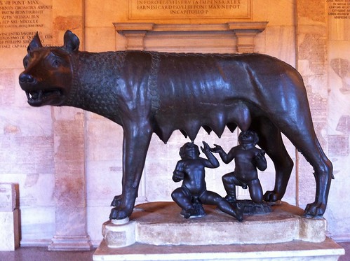 She-wolf with Romulus and Remus at Musei Capitolini | Flickr