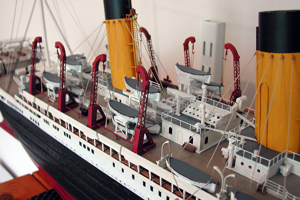 RMS (HMHS) Britannic (boat deck detail) | This model shows ...
 Rms Britannic Model