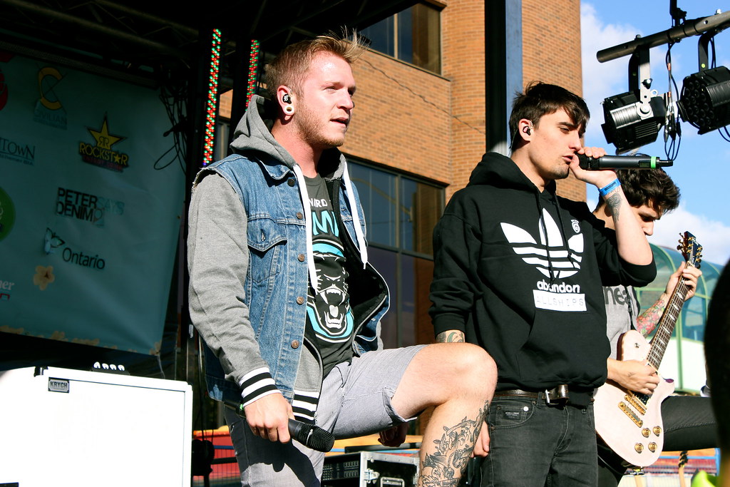 Dave Stephens and Kyle Pavone of We Came As Romans | Flickr