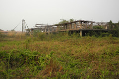 Abandoned structure in Sainyabuli