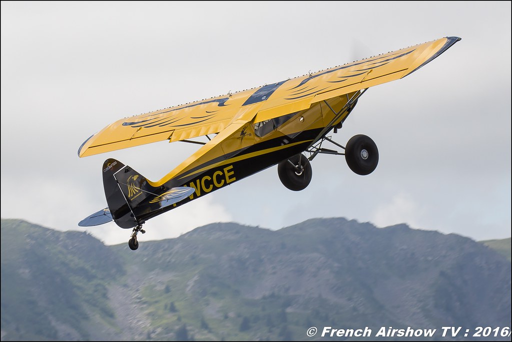 F-WCCE - CubCrafters Carbon Cub EX , HORUS AERO , Piper Club France , Meribel Air Show , 2016 , meribel airshow , les 3 vallees , Méribel LFKX/MFX 