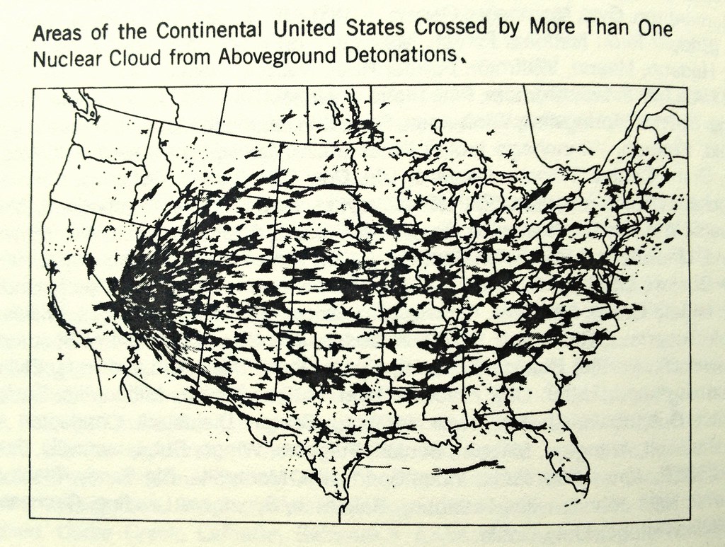 US Nuclear Testing Fallout Map Areas Of The Continental Un Flickr   7978135056 Dc91b3b699 B 