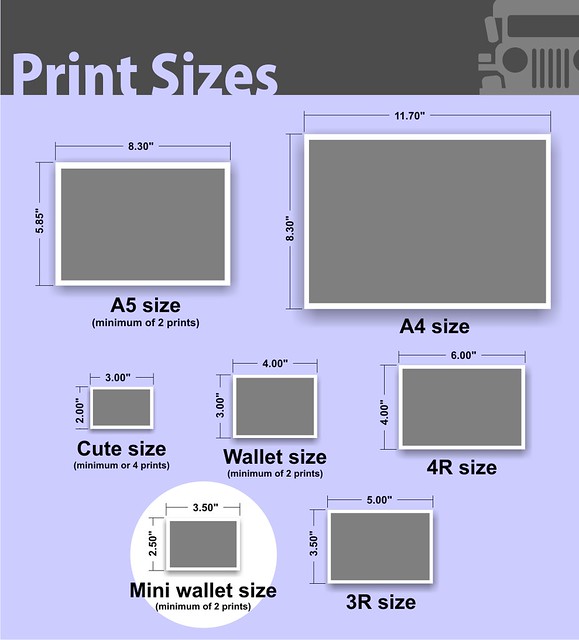 photo paper sizes 3R Wallet | Flickr - Photo Sharing!