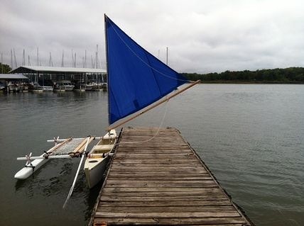 Sailing Stockton Lake, Missouri, 9-15-2012