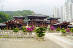 Chi Ling Nunnery courtyard