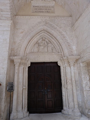 Gargano peninsula - Monte Sant'Angelo, shrine to the archangel, bronze door