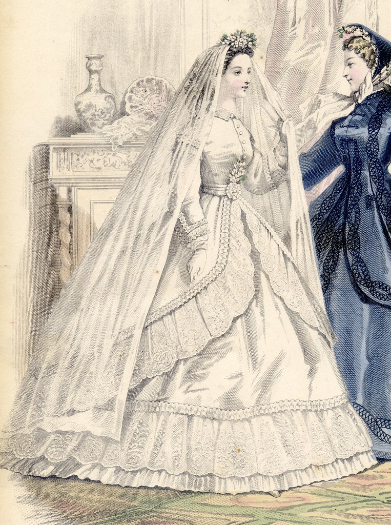 Une mariée en 1863