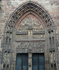 Portalada de l'església de St Lorenz, Nuremberg