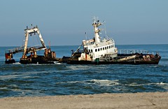 Shipwrecked Trawler North Of Swakopmund