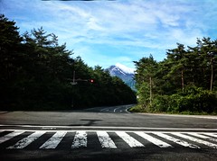 View on Mt Fuji Japan