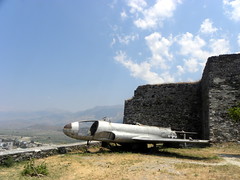 Old plane @ Gjirokastër Castle