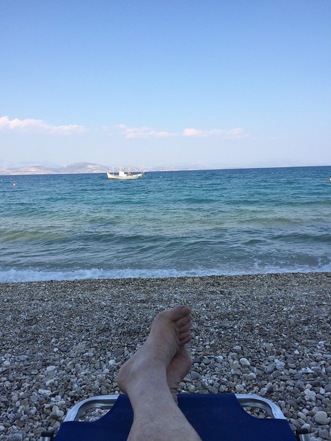 Sosta al mare in Grecia