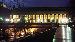Royal Scottish Academy at night