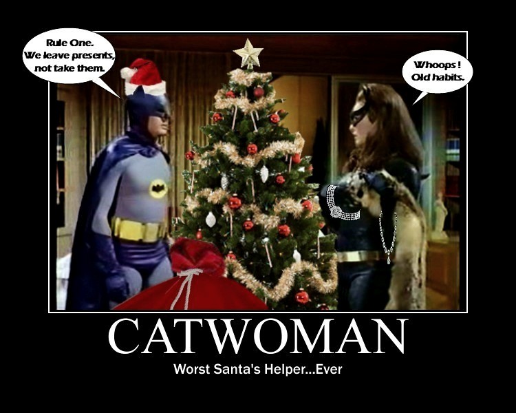 catwoman christmas Batman