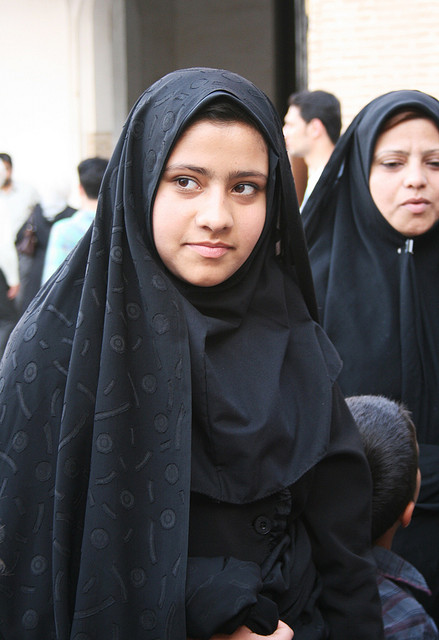 Hijab chador girl  iranian chador girl  ihijab  Flickr