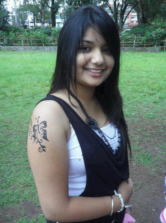A Girl With A Tattoo  Assamese Beauties  Flickr-9058