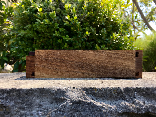 Walnut and East Indian Rosewood Box