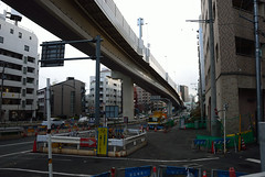 Ramp of Nishi-shinjuku Junction