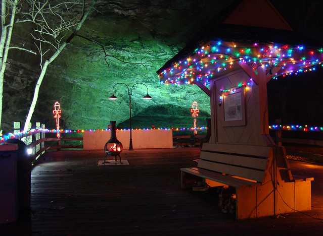 Enjoy the gorgeous views of all of the holiday lights while you get into the holiday spirit this year - The Lighting of the Tunnel at Natural Tunnel State Park, Va