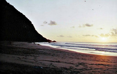 Sunset on the Conceição Beach, Fernando de Noronha, Pernambuco, Brasil.