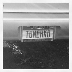 TOMEKHO #vanity_plates