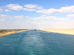 Egypt - Crossing the Suez Canal