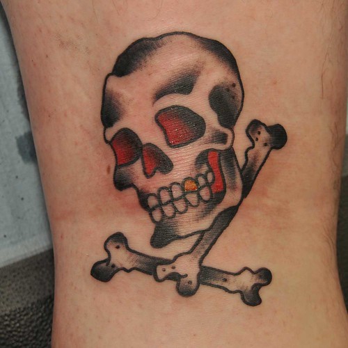 Traditional Skull Tattoo