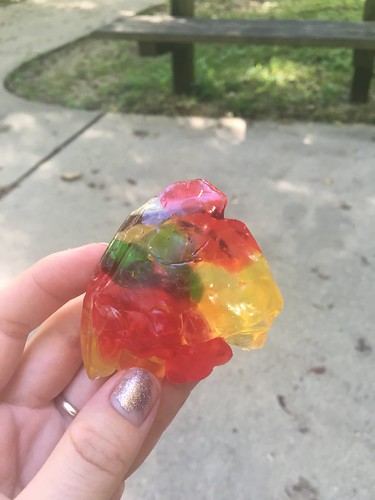 Congealed gummy bears