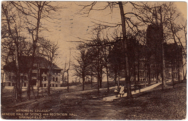Wittenberg College, Carnegie Hall of Science and Recitation Hall, Springfield, Ohio (1911)