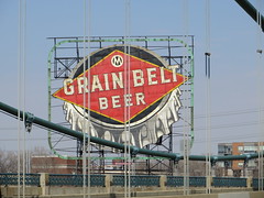 Grain Belt Beer sign