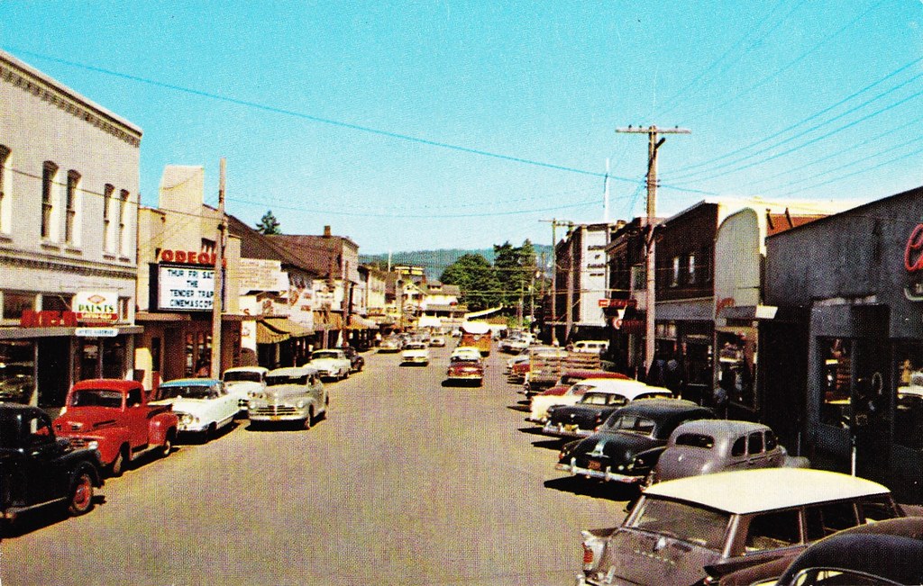 Postcard: Duncan, BC, 1956 | "Duncan, Vancouver Island, B. C… | Flickr