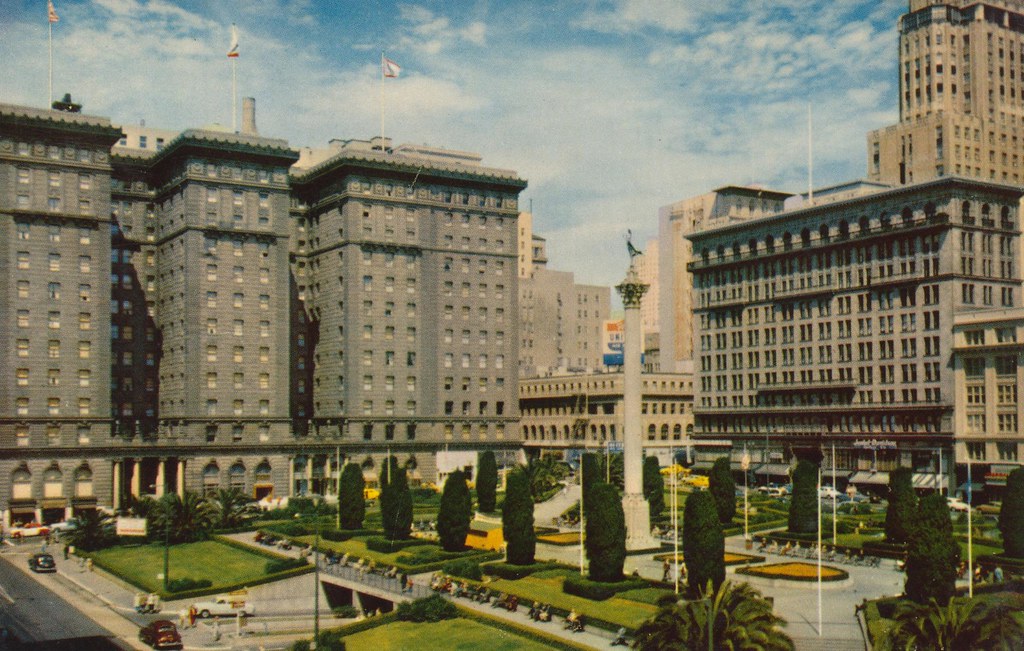 St. Francis Hotel and Union Square - San Francisco, California