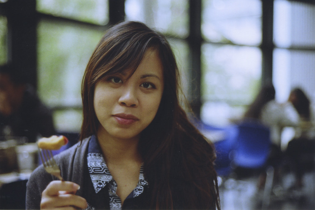 Leah at Dining Hall | Henry Lydecker | Flickr