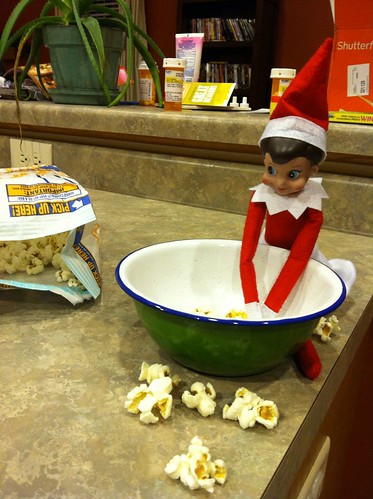 2012 Elf on the Shelf - Snowy | Day 5: Snowy got hungry for … | Flickr