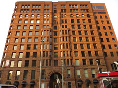 Lumber Exchange building facade, Minneapolis