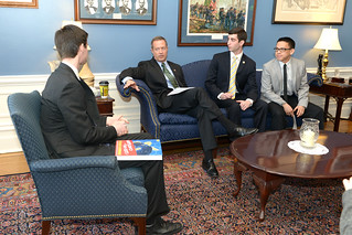 University of Maryland Students present Maryland Invests book to Governor O'Malley | by MDGovpics