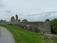 Remains of Montgomery Castle