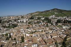 View NNW from Alcazaba