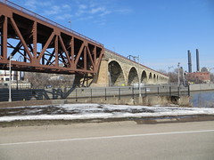 Stone arch bridge, Minneapolis