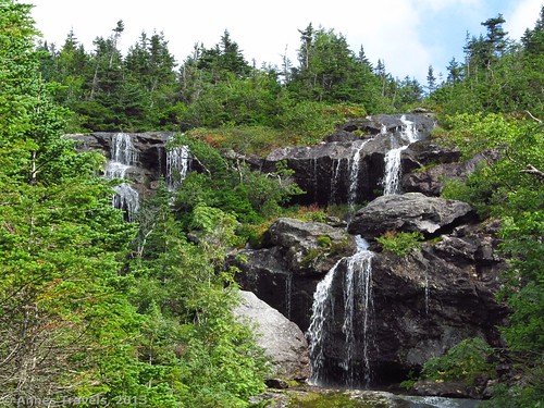 Waterfalls along the Ammonoosuc Ravine Trail, Mt. Washington, New Hampshire