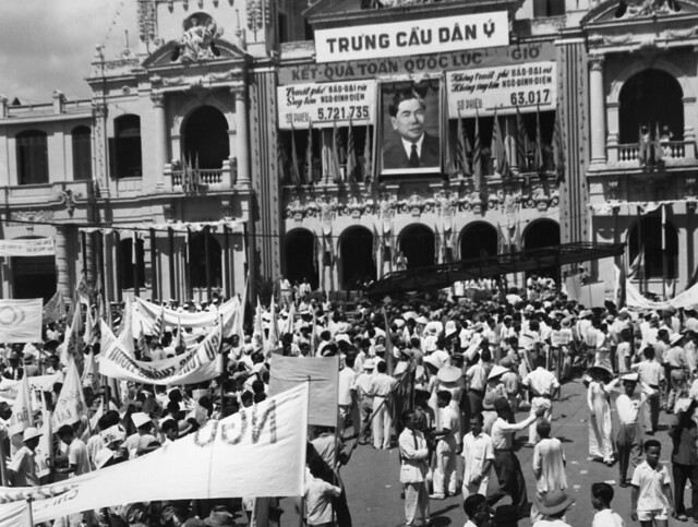 Saigon 1955 - Referendum Diem v. Bao Dai