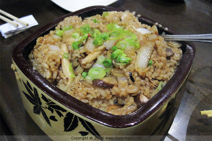 3 Mushroom Fried Rice