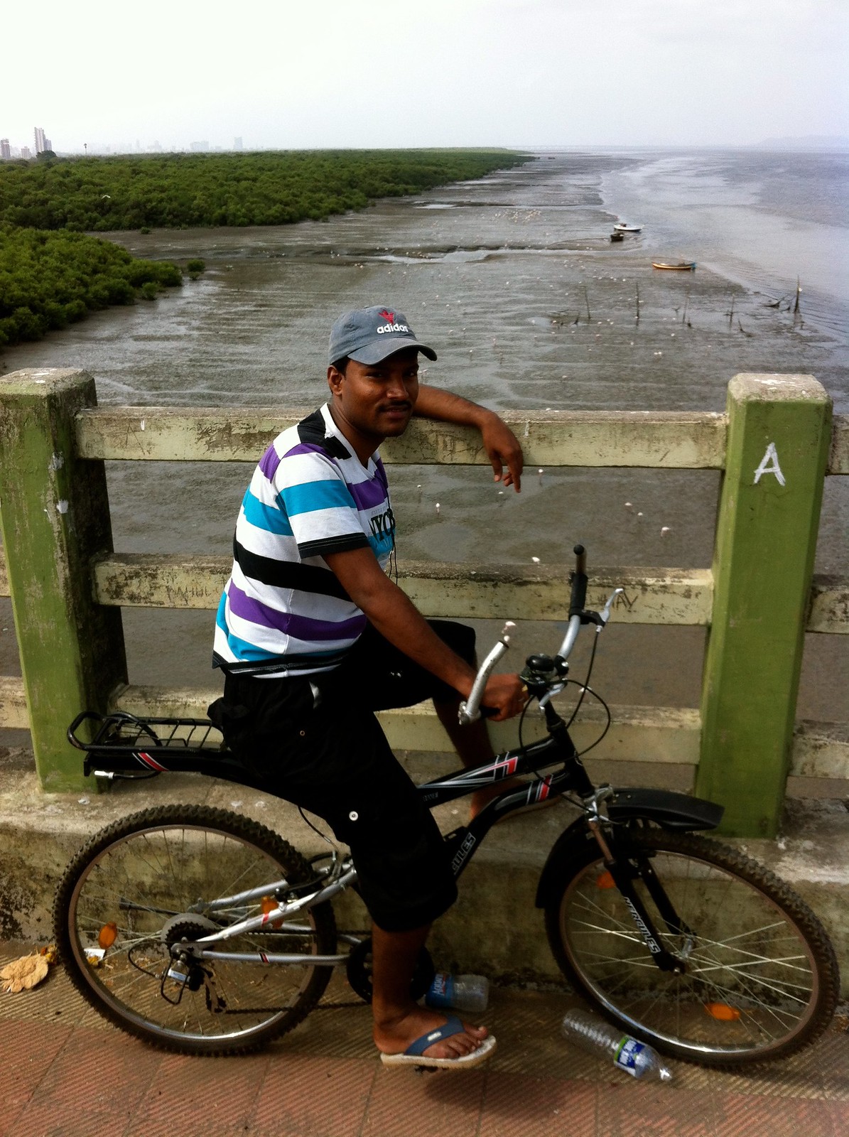 Cycling to Belapur Fort - Flamingo watching at Airoli