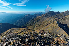 Pic de Bareytes - depuis le pic de Bareytes II, vue sur le pic de Médécourbe et le versant Andorran